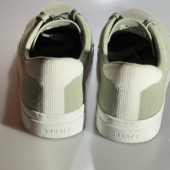 GREATS Brooklyn Sage Green Knit Women's Sneakers Size 7 US - Picture 4 of 11